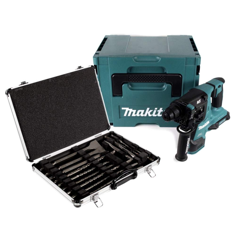 Makita DHR 280 ZJ, perforateur-burineur sans fil 28 mm, 2x18V, SDS-PLUS