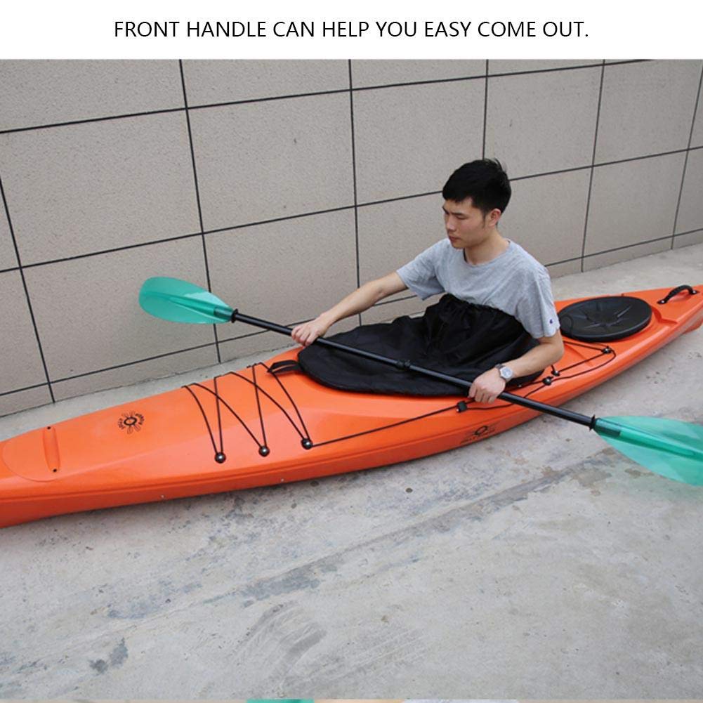 Jupe pour Kayak,Jupe Kayak Neoprene,Kanu Schürze,Housse De Jupe en Kayak,Premium Jupe Housse Kayak Accessoires Pont Cano? Nautique Bateau