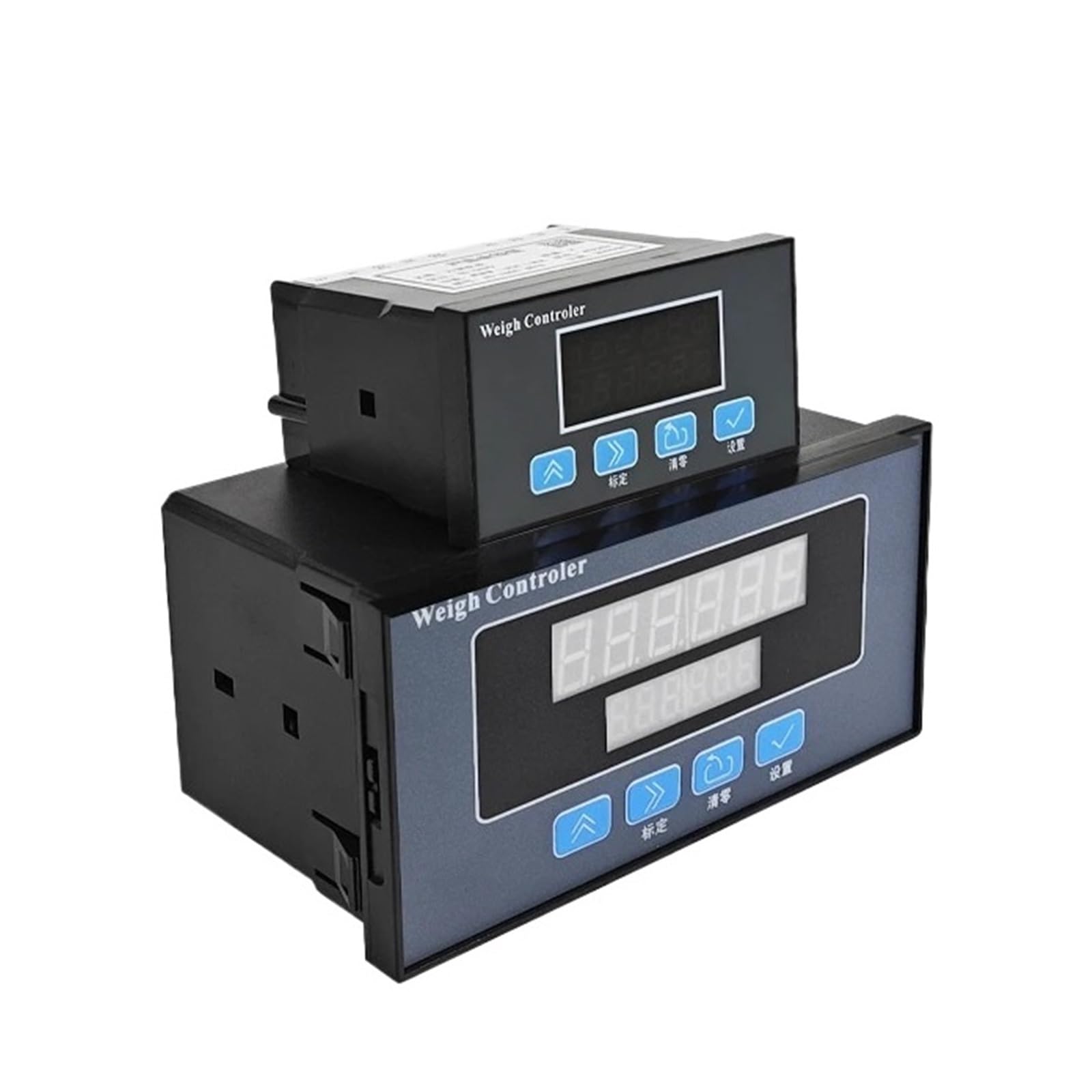 mXCDtRptJ 1pcs B3 Indicator Intelligent General Weighing and Force Measuring Instrument Load Cell Display Meter Switch Output(B3-AH DC RS485)