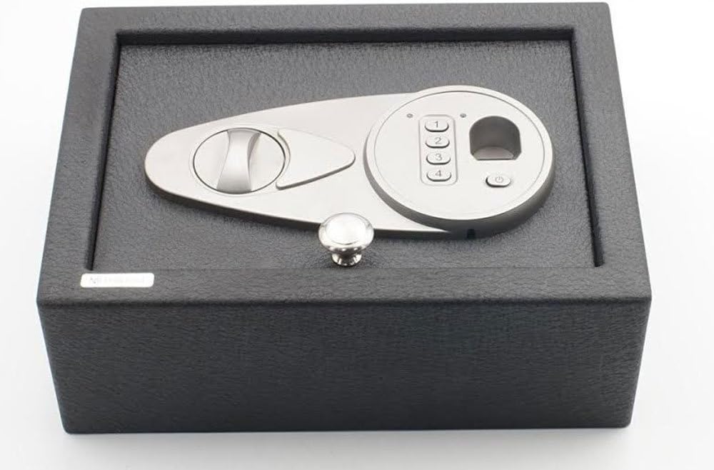 Secu Electronic Top Loading Biometric Fingerprint Digital Safe Home Security Steel 11.75" (L) x 8.75 (W)