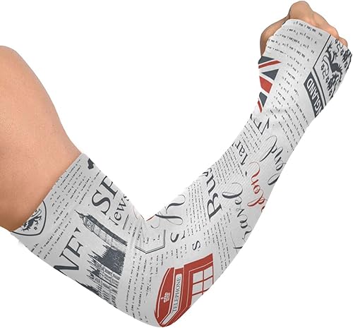 Mangas de brazo de flores de libélula para cubrir los brazos para mujeres y hombres, mangas de jardinería antideslizantes para deportes