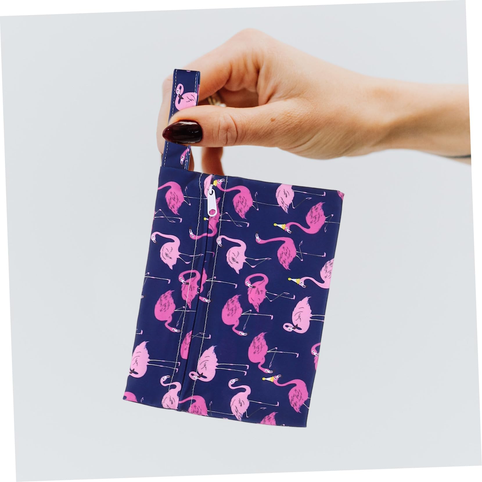 1juego Compresas Menstruales Reutilizables Lavables Para Mujeres De Almohadillas Femeninas De Almacenamiento Accesorio Conveniente Para Menstruación y Postparto