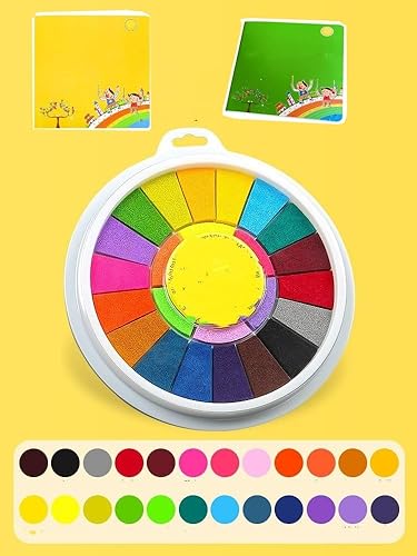 Miniatura 5 de Divertido kit de pintura de dedos, juego de pintura de dedos lavable, divertido kit de pintura de dedos y libro, dibujo de dedos, kit de pintura de