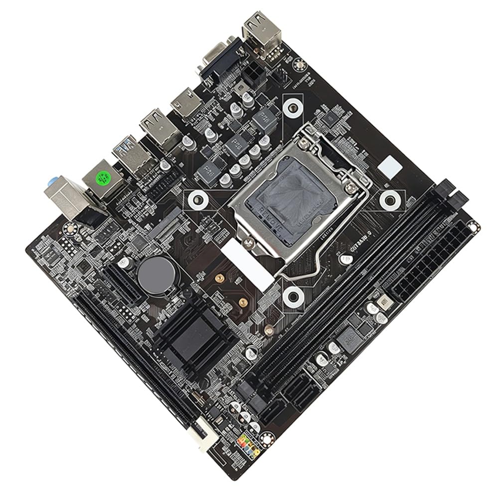 Placa Base H81 LGA1150 DDR3 Soporte Dual Channel para Uso Diario