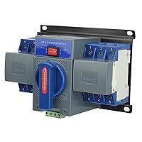 Vista 1 de YWBL-WH interruptor automático de la transferencia 63A 3P, mini interruptor de cambio del generador de energía interruptor electrónico del poder