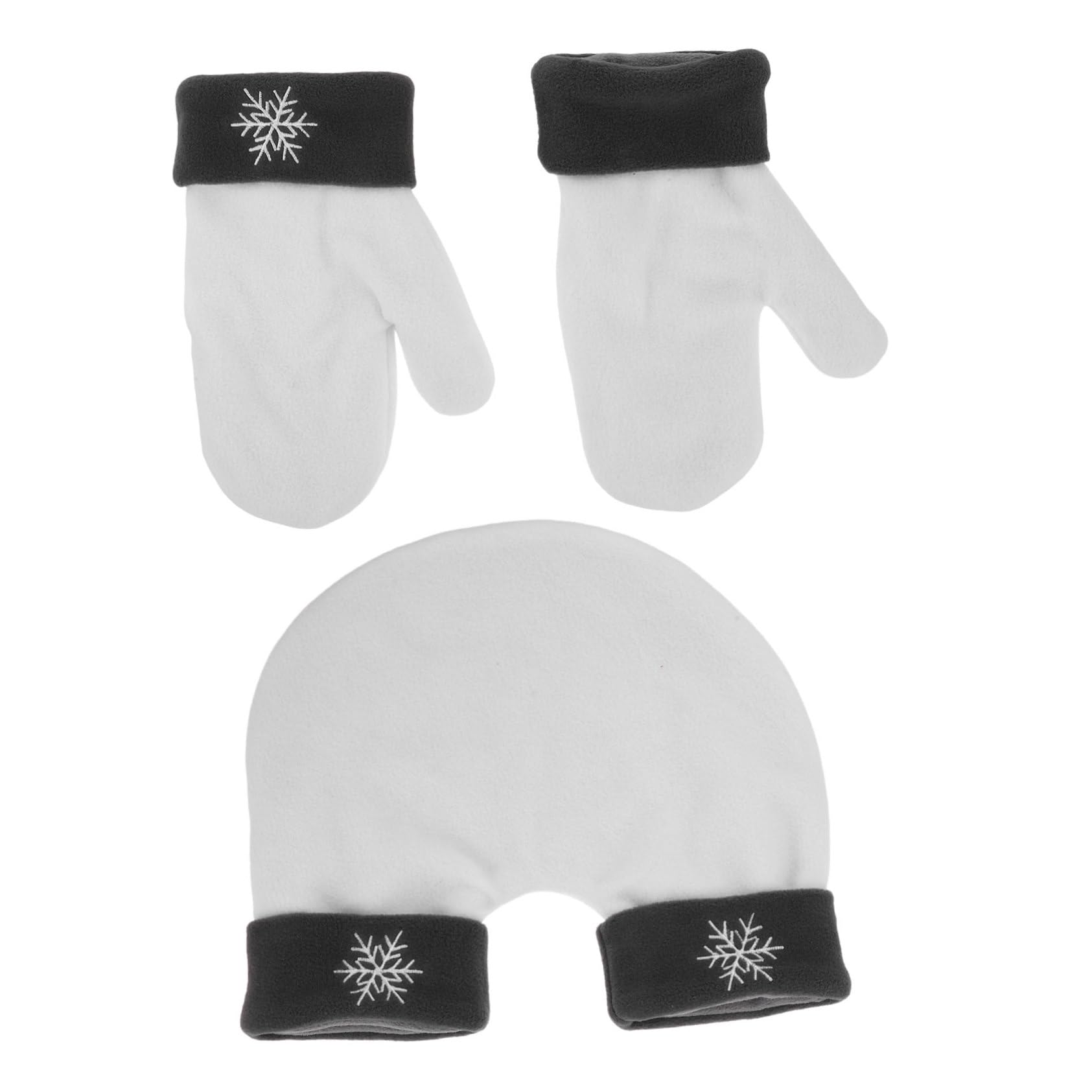 HANABASS Mittens Winter Gloves Cozy Season Mittens for Couples Hand Holding Mittens Thermal Embroidery