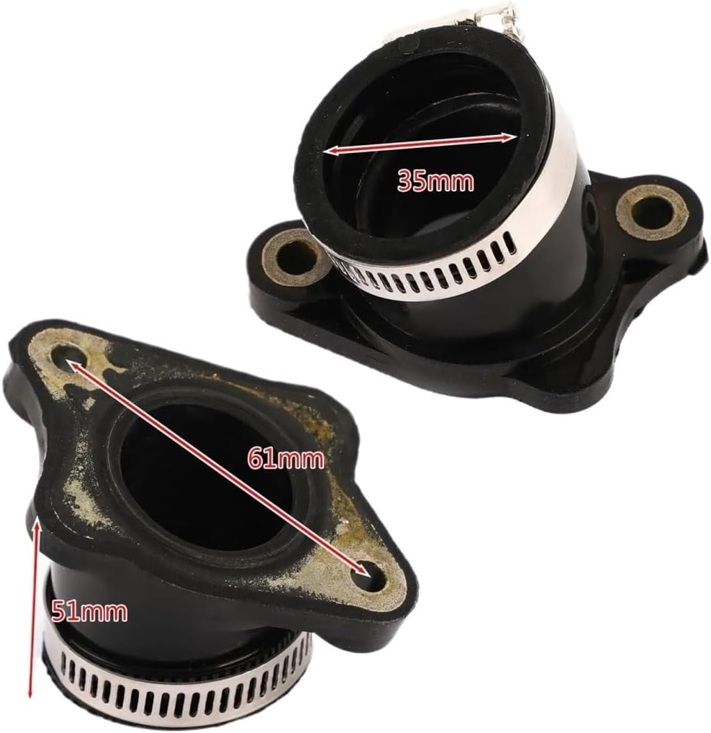 キャブレター炭水化物フランジマニホールド 30mm 200cc 250cc ATVクワッドクワッドゴーカート用