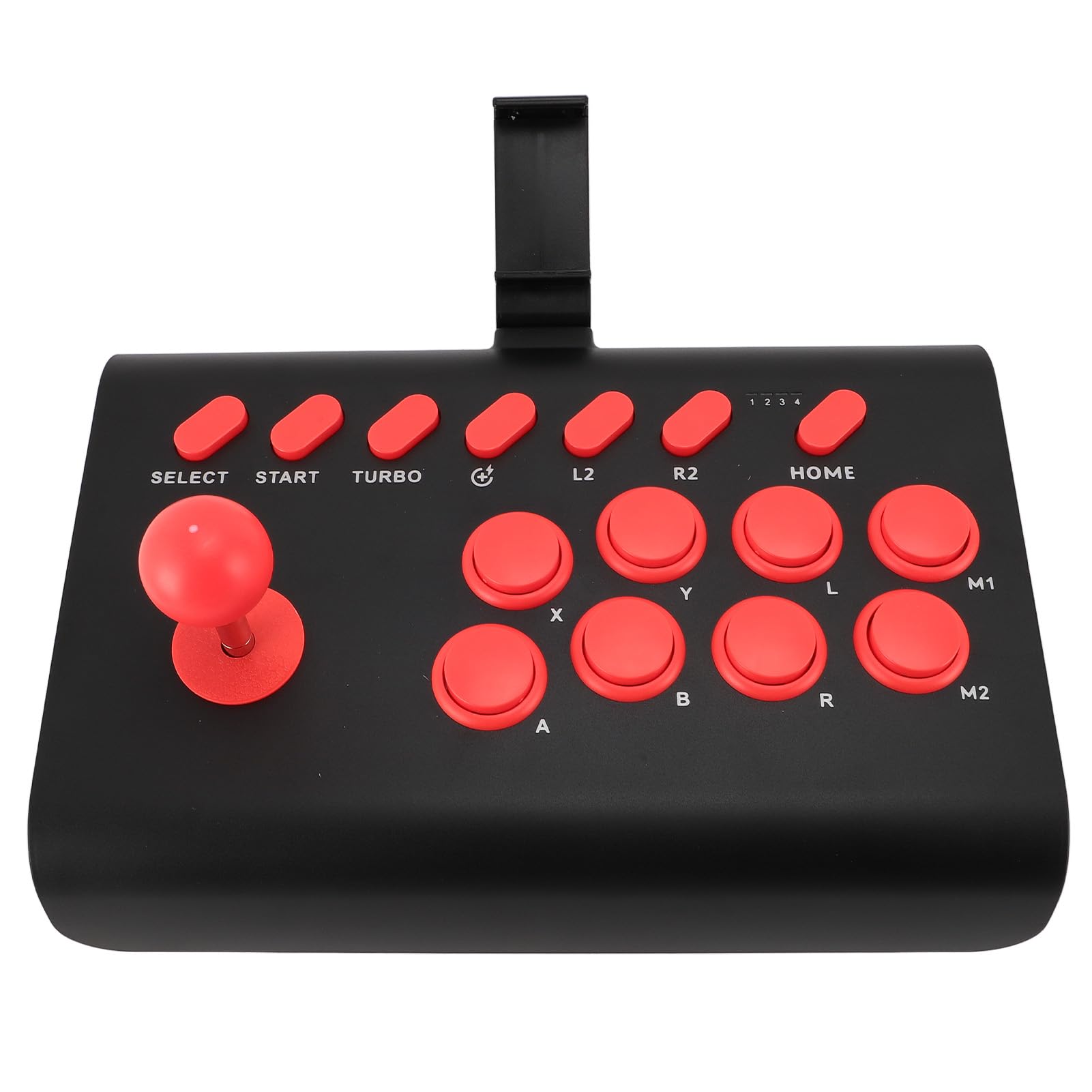 Topiky Gamepad da Combattimento Wireless Controller Ergonomico con Macro per IOS PC Design Elegante (BLACK)