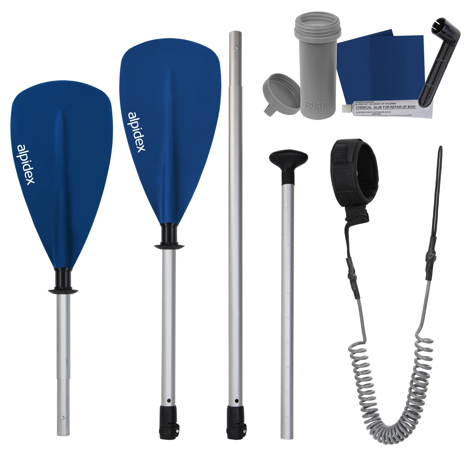 ALPIDEX Stand Up Paddle Gonfiabile 320 x 76 x 15 cm ISUP Portata Massima 200 kg Tavola SUP Leggero Stabile Set Completo