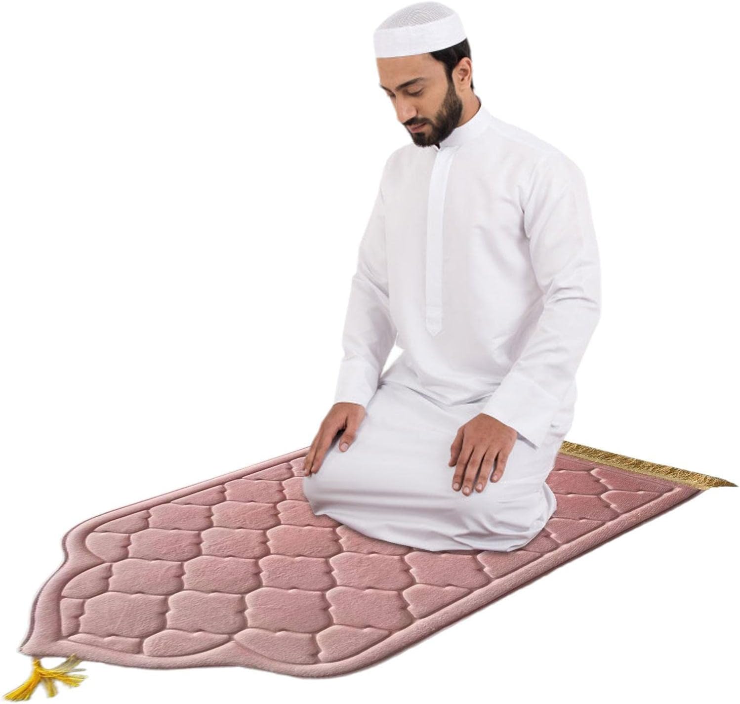 Flannel Prayer Mat Mosqueshaped Soft Prayer Rug,Prayer Mats, Prayer