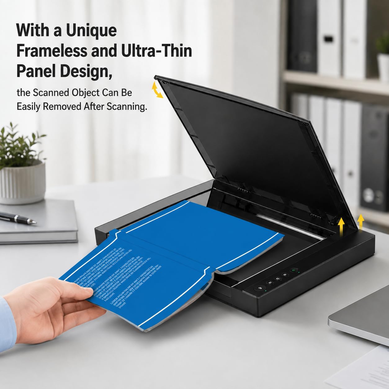 Scanner piano A3, 2400 x 2400 dpi, velocità di scansione 4 secondi