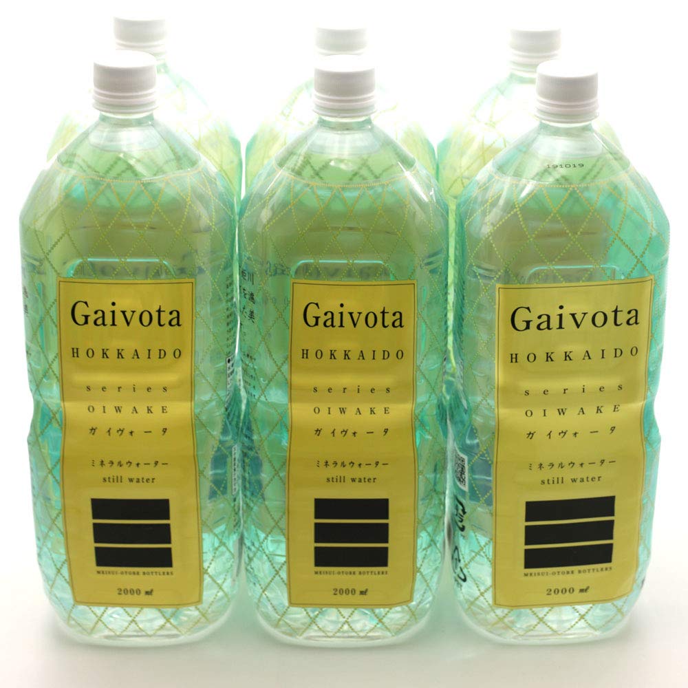 北海道の天然シリカ水 Gaivota(ガイヴォータ) 2L｜北海道乙部町 シリカ 軟水 ミネラルウォーター