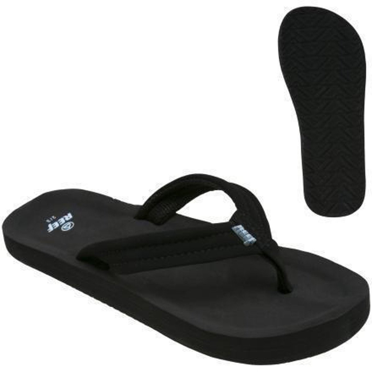 Reef Ahi Sandal Toddler Boys' Black, 7.0/8.0 Clothing, Shoes & Jewelry