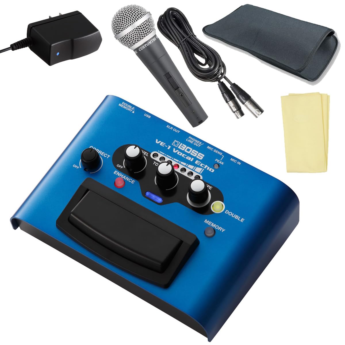 BOSS Vocal Echo VE-1 エフェクター【ACアダプター欠品】 Amazon.co.jp: BOSS ボス/VE-1 [マイク & 純正ACアダプター