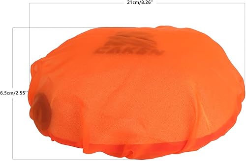 Miniatura 2 de PRO CAKEN Cubierta universal del filtro de aire de la espuma de la motocicleta Protector de la cubierta del filtro de aire para Dirt Pit Bike-Naranja
