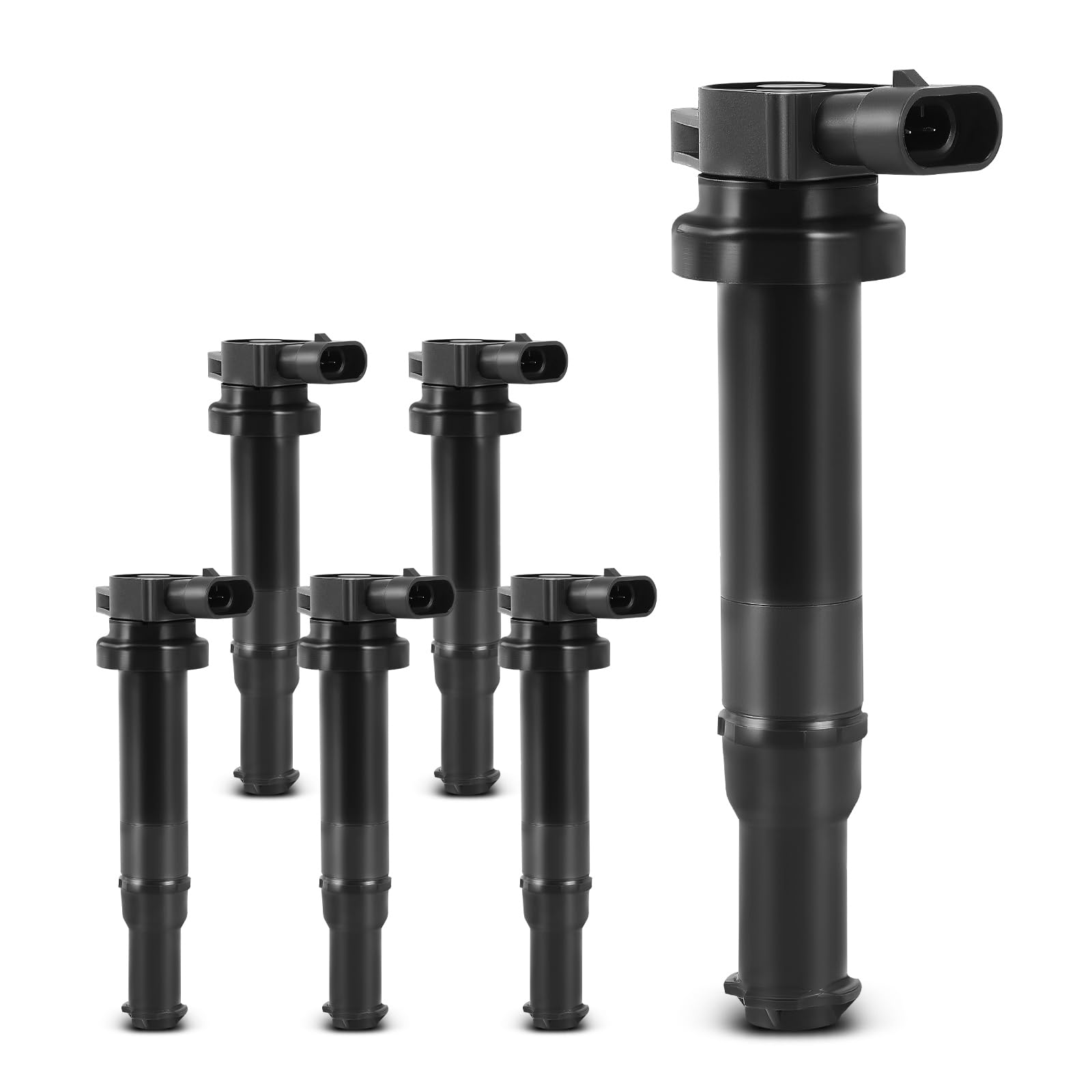 参考 6個のイグニッションコイル、Hyundai Santa Feと互換性あり、Kia