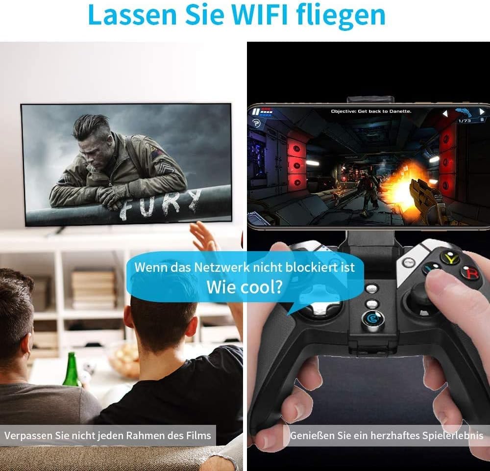 Step-by-step guide on a smartphone screen for configuring the Wi-Fi Repeater via web browser.