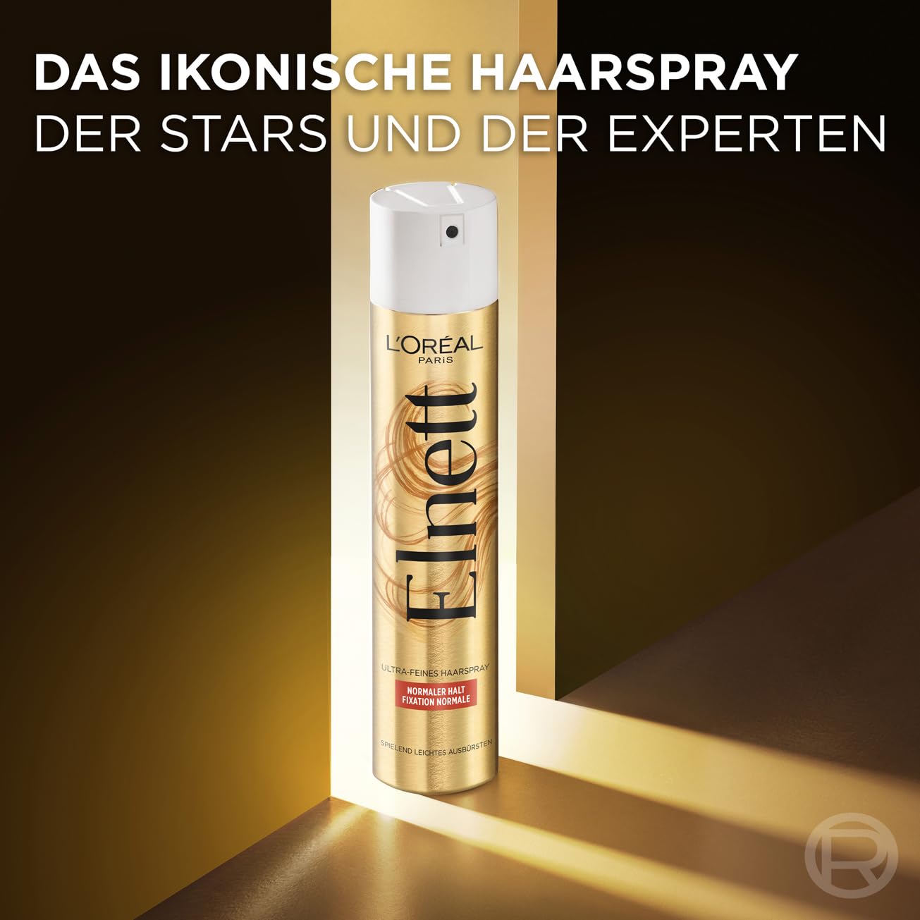 L'Oréal Paris Elnett Ultra-Feines Haarspray Halt & Schutz, Styling Spray mit Ceramide, Zum Stylen und Fixieren der Frisur, Sehr starker Halt, Ohne Silikone, 6 x 300ml