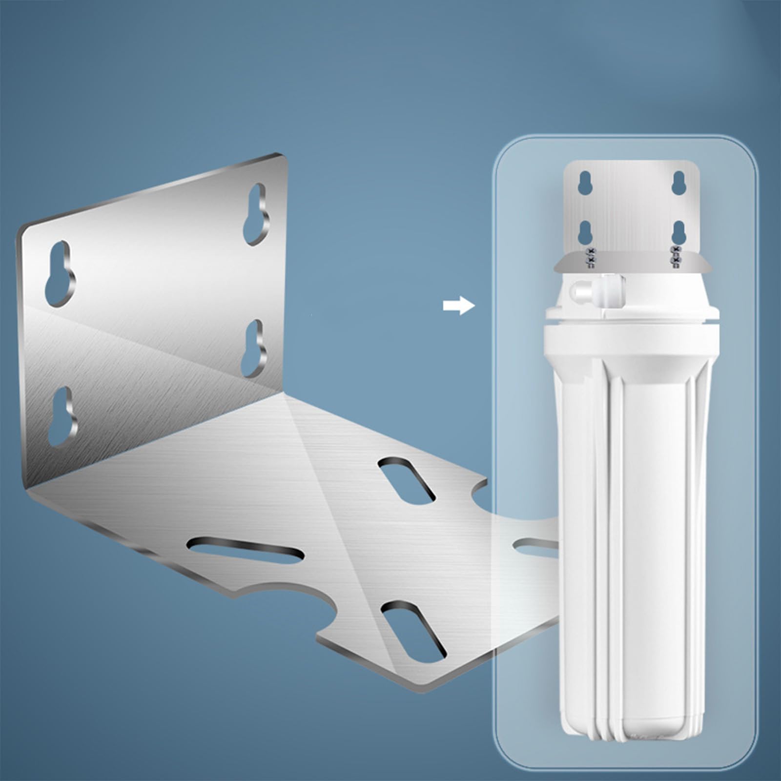 2PCS Stainless steel 10