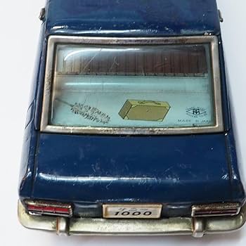 増田屋【ダットサン サニー 1000 青 リタッチ有】ブリキ製ミニカー【箱無】 Amazon | 増田屋ダットサン サニー 1000 DATSUN SUNNY 青ブルー