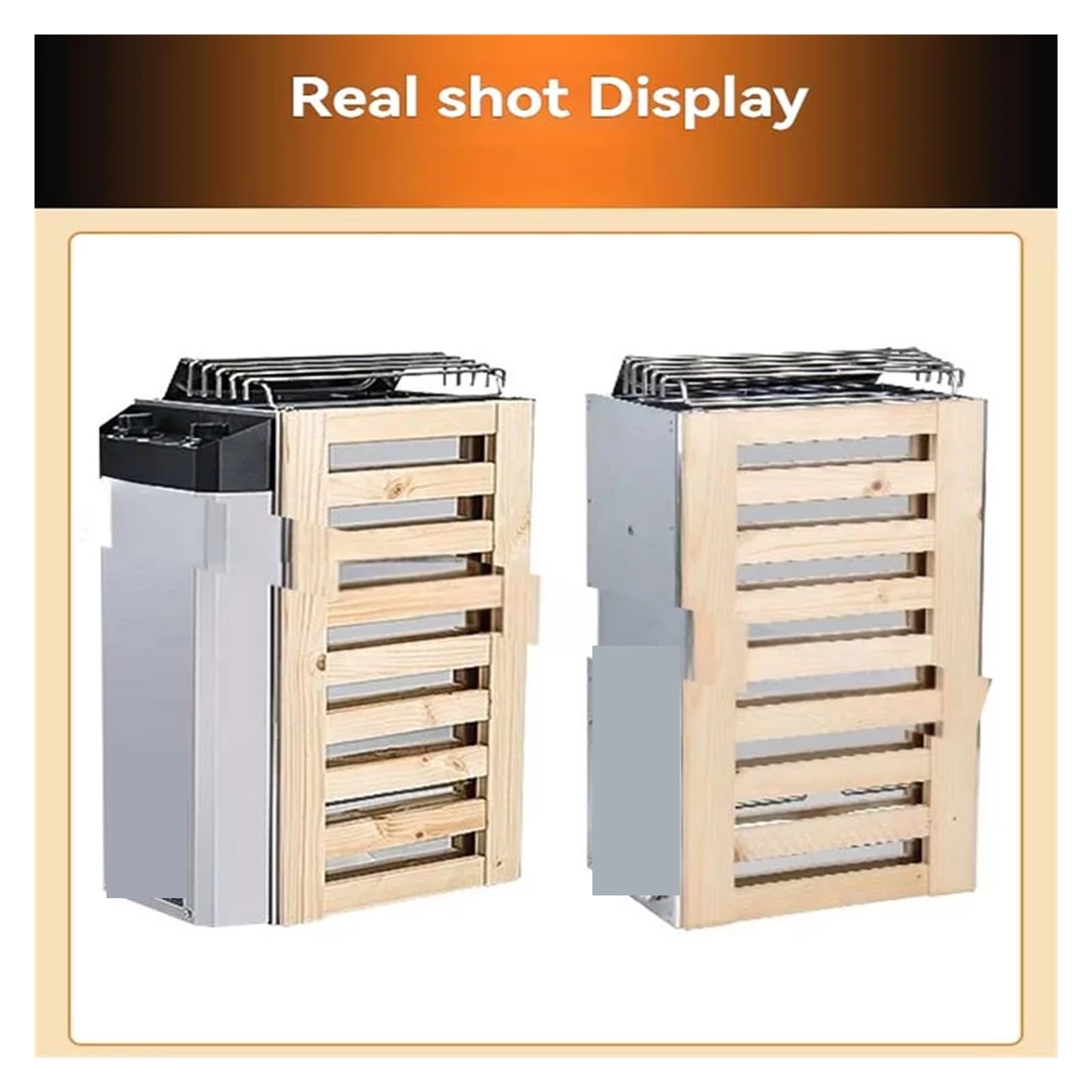 vaporizador para Sauna, Estufa de Sauna Acero Inoxidable con Control Interno, Calentador for Sala(3.6K)