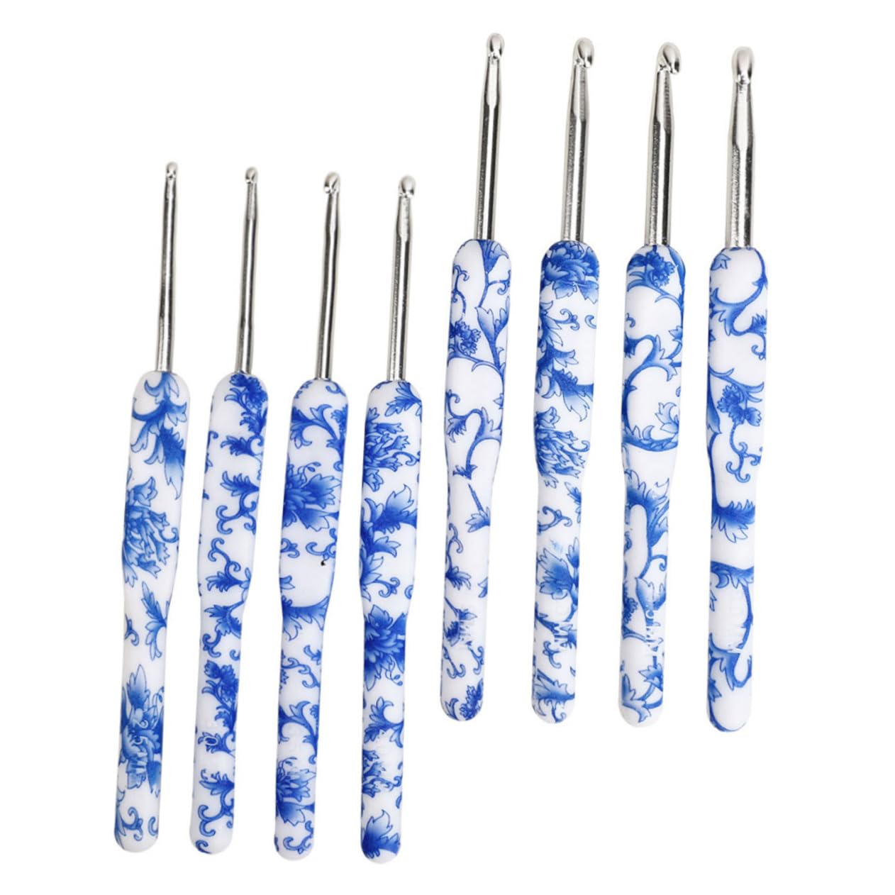Fr 8pcs Petit Crochet Crochets Aiguilles Points Cas Métier à