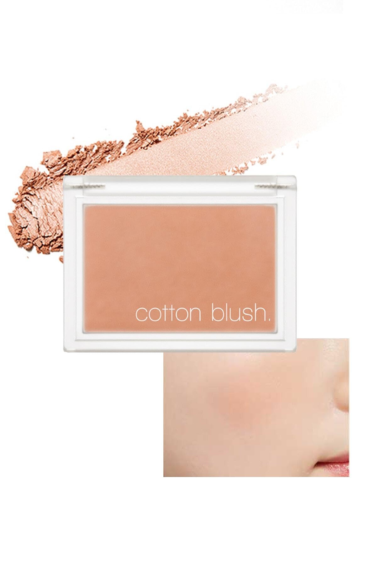 MISSHA Yumuşak Dokulu Kolay Sürülebilen Allık Cotton Blusher Mamas Camel Coat Mama'S