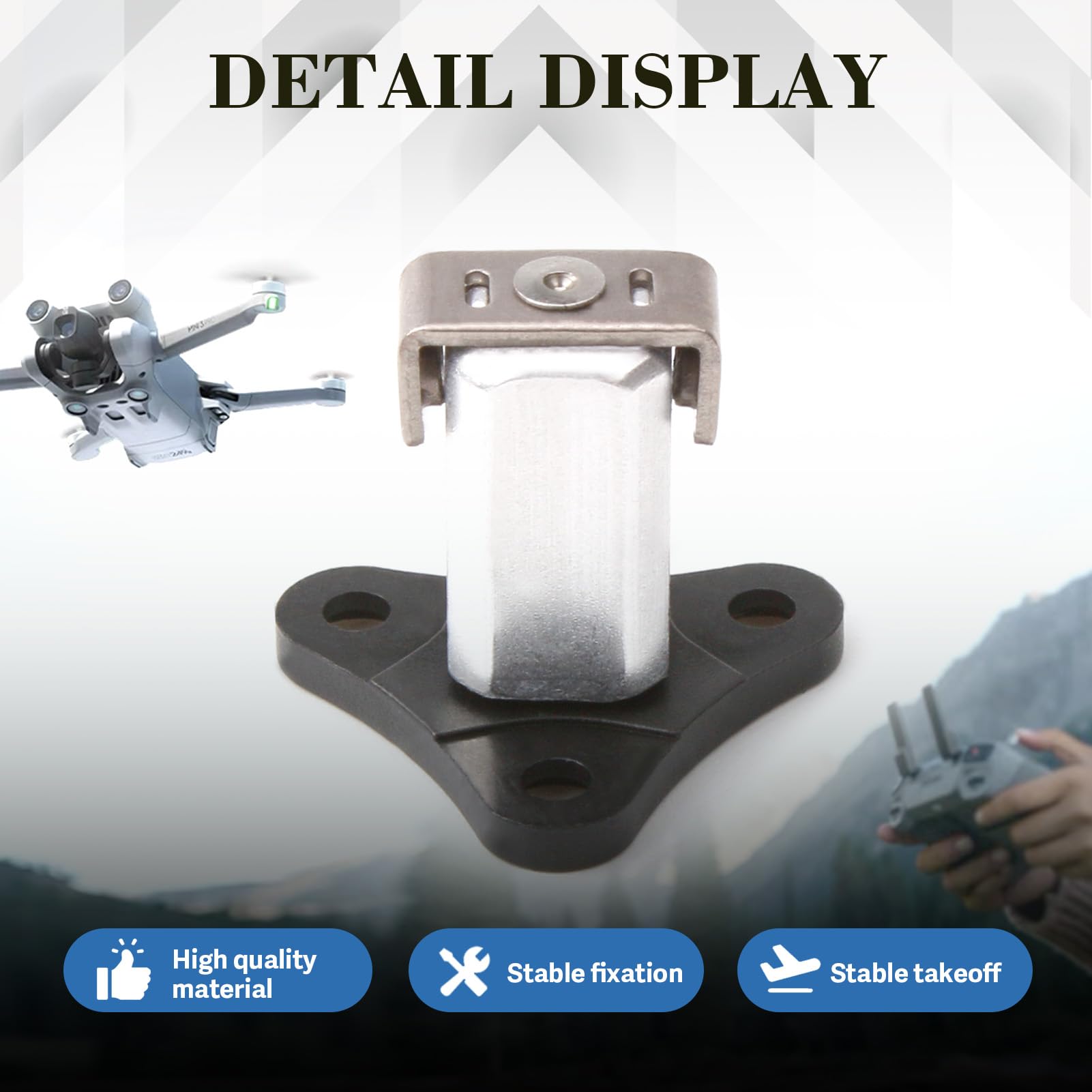 Palumma Braccio di ricambio per drone DJI Mavic Mini, anteriore/posteriore, sinistro, destro, braccio di ricambio, parti di ricambio (anteriore destro