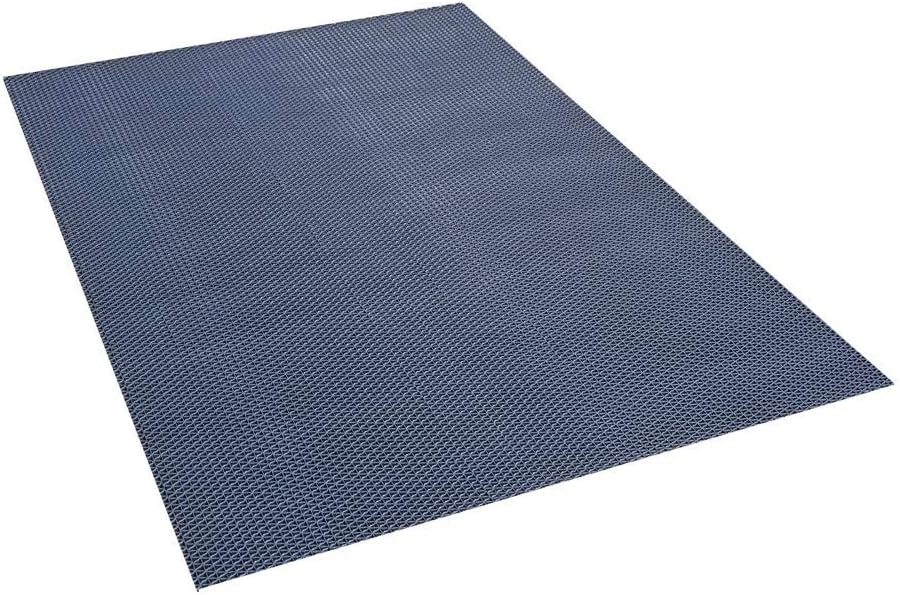 VinWave Vinyl Pool Shower Bathroom Locker Room Mat Drains Water Comfortable on Bare Foot Runner by MattingExperts (Gray, 3x2)