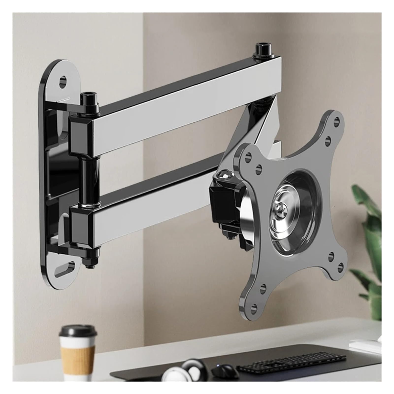 Soporte De Pared Ajustable For Monitor Y TV