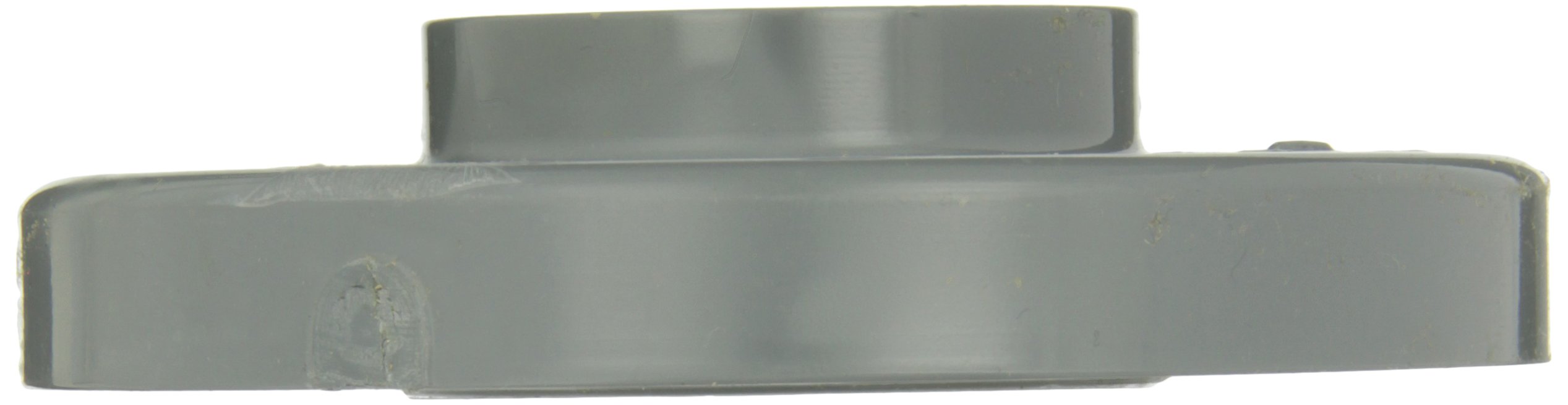 GF Piping Systems CPVC Pipe Fitting, Solid Flange, Schedule 80, Gray, 2