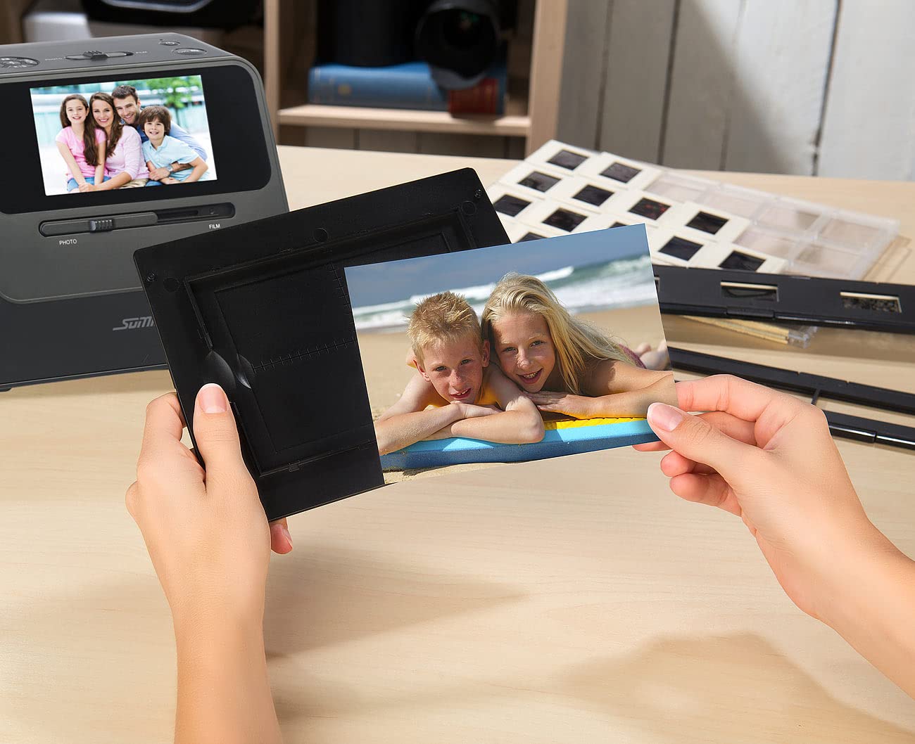 Somikon 3in1 Foto- Dia- & Negativscanner 22 MP