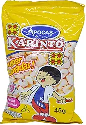 Pipoca Super Torradas Sabor Manteiga 45gr Karintó (10 unidades)