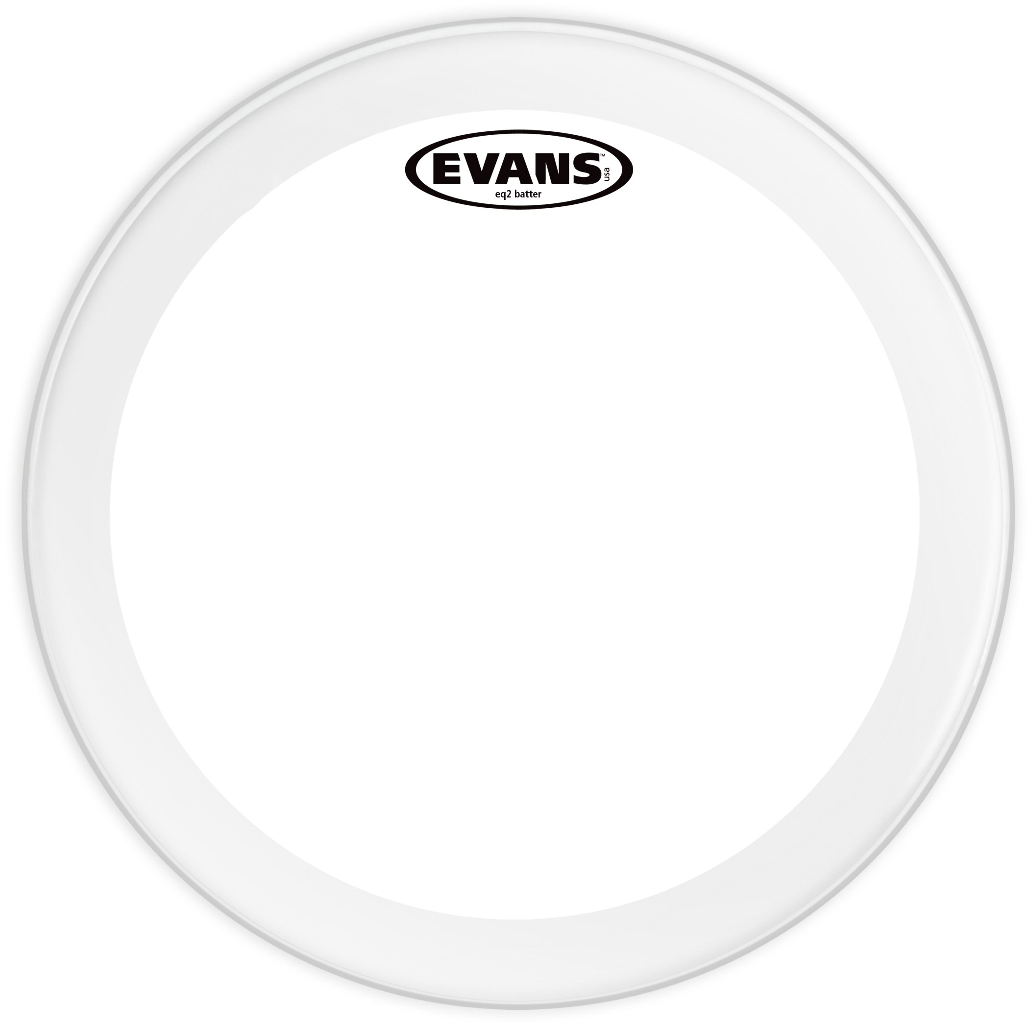 いえもん EQ2 Amazon.com: Evans EQ2 Clear Bass Drum Head, 24 Inch : Musical