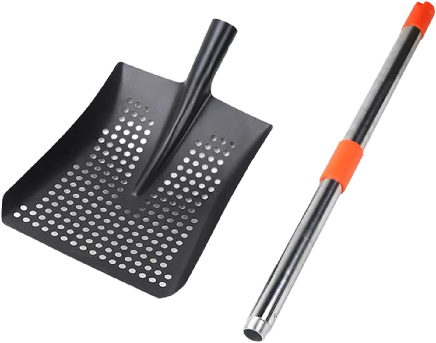 Sand Sifter Sewer Cleaning Tool Wear Resistant Coop Scooper Sand Sifting Tool Stall Cleaning Beach, 110cm