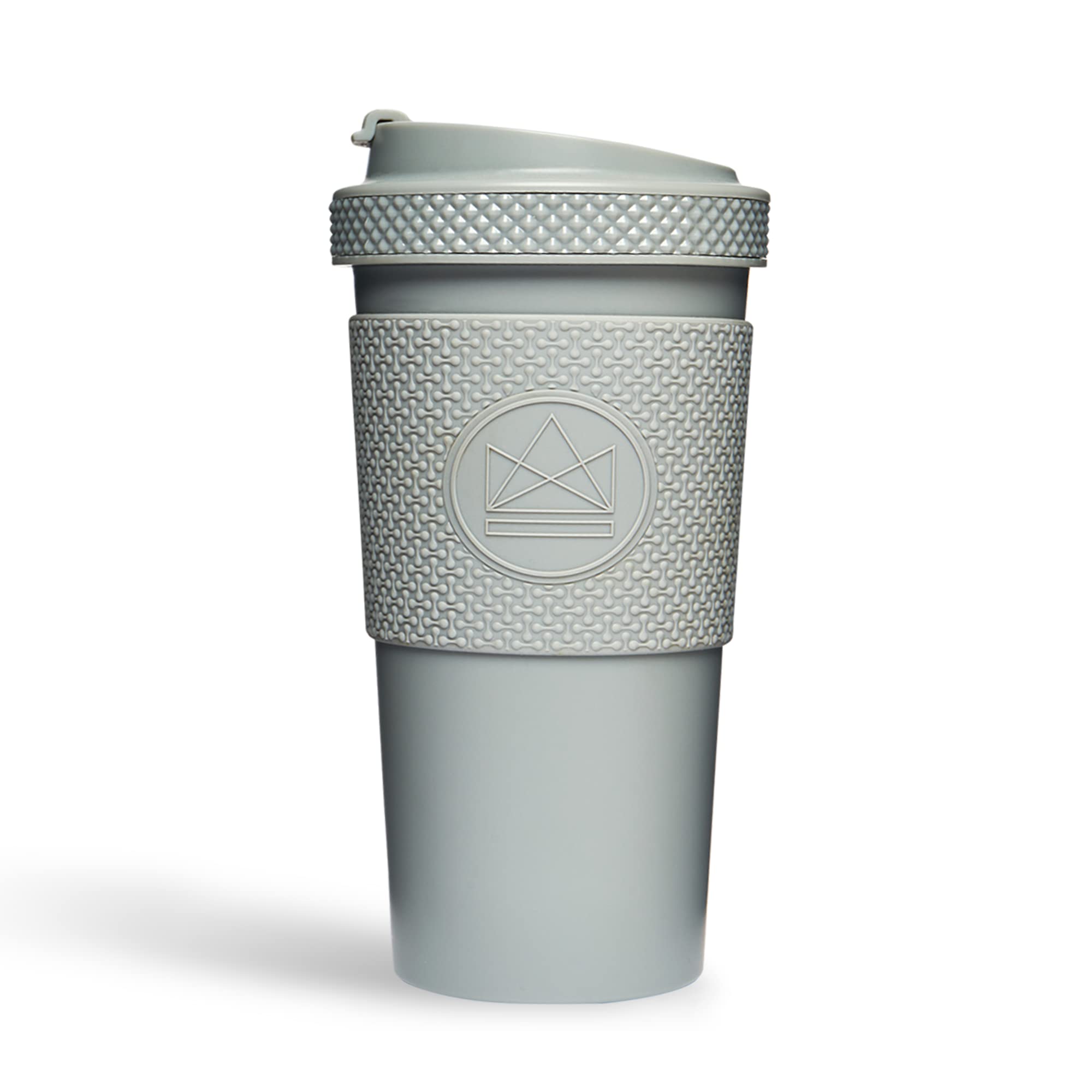 Neon Kactus Insulated Coffee Cup | Reusable Coffee Cup with Silicone Seal & Sleeve | Leakproof Travel Mug for Hot and Cold Drinks | Double Walled, Food Grade, Dishwasher-Safe | Forever Young, 20oz