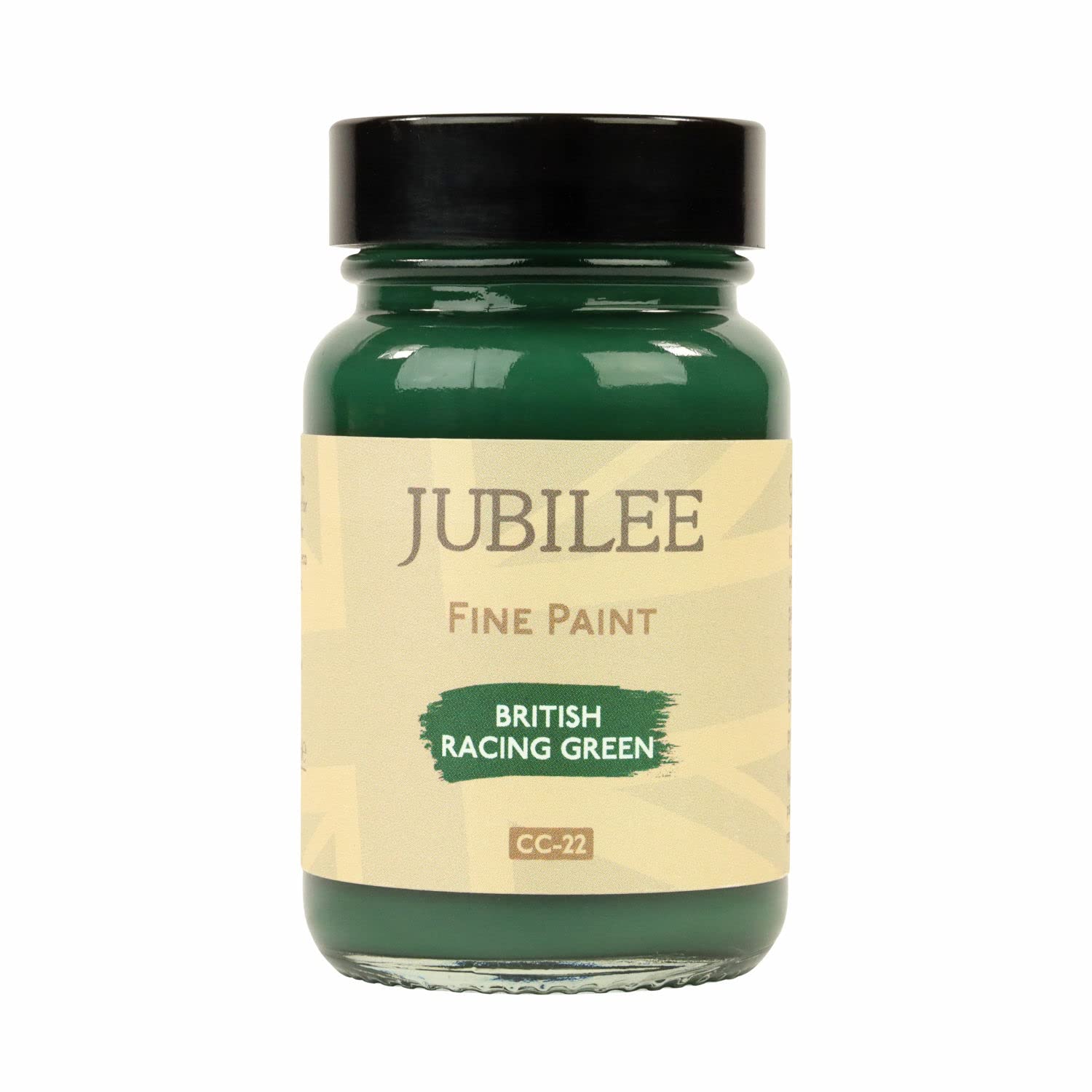 Jubilee Furniture Paint - British Racing Green 60ml - Multi-Surface Paint for Wood, Metal, Glass & More - Durable, Water-Based, Soft Sheen Finish - No Primer or Wax Needed