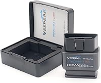 Vista 9 de Veepeak OBDCheck BLE+ Bluetooth OBD II Scanner for iOS & Android, Car Check Engine Code Reader Wireless OBD Diagnostic Scan Tool