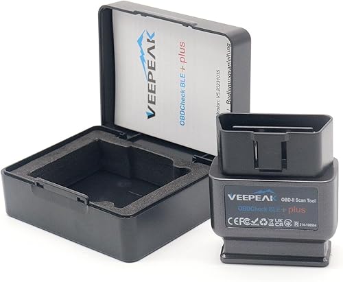 Miniatura 8 de Veepeak OBDCheck BLE+ Bluetooth OBD II escáner inalámbrico de diagnóstico de coche herramienta de escaneo de comprobación del motor lector de código