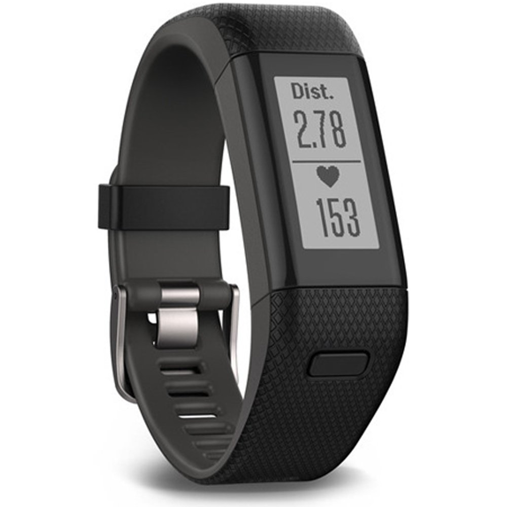 Garmin 010-01955-39 vívosmart HR+ X-Large Fit Activity Tracker - Black