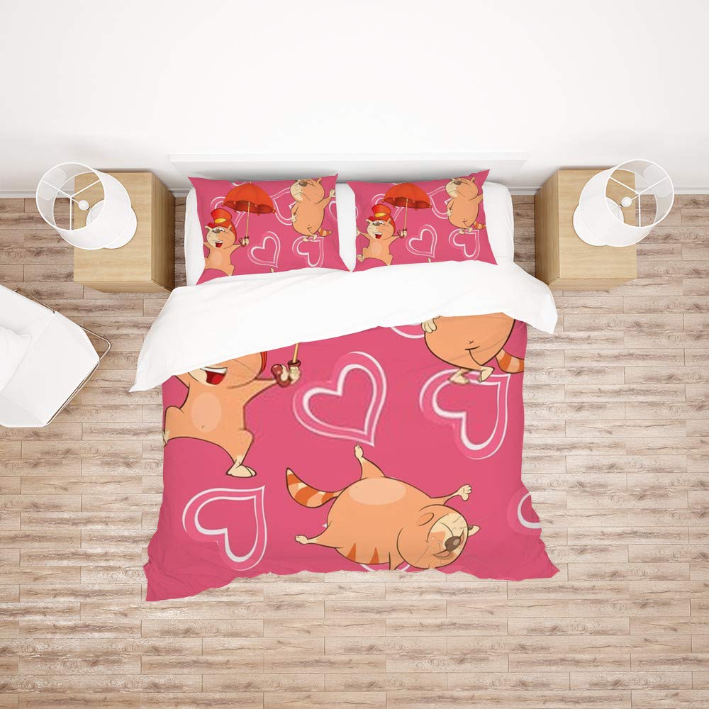 Linge de lit King toutes saisons pour dormir avec des chats