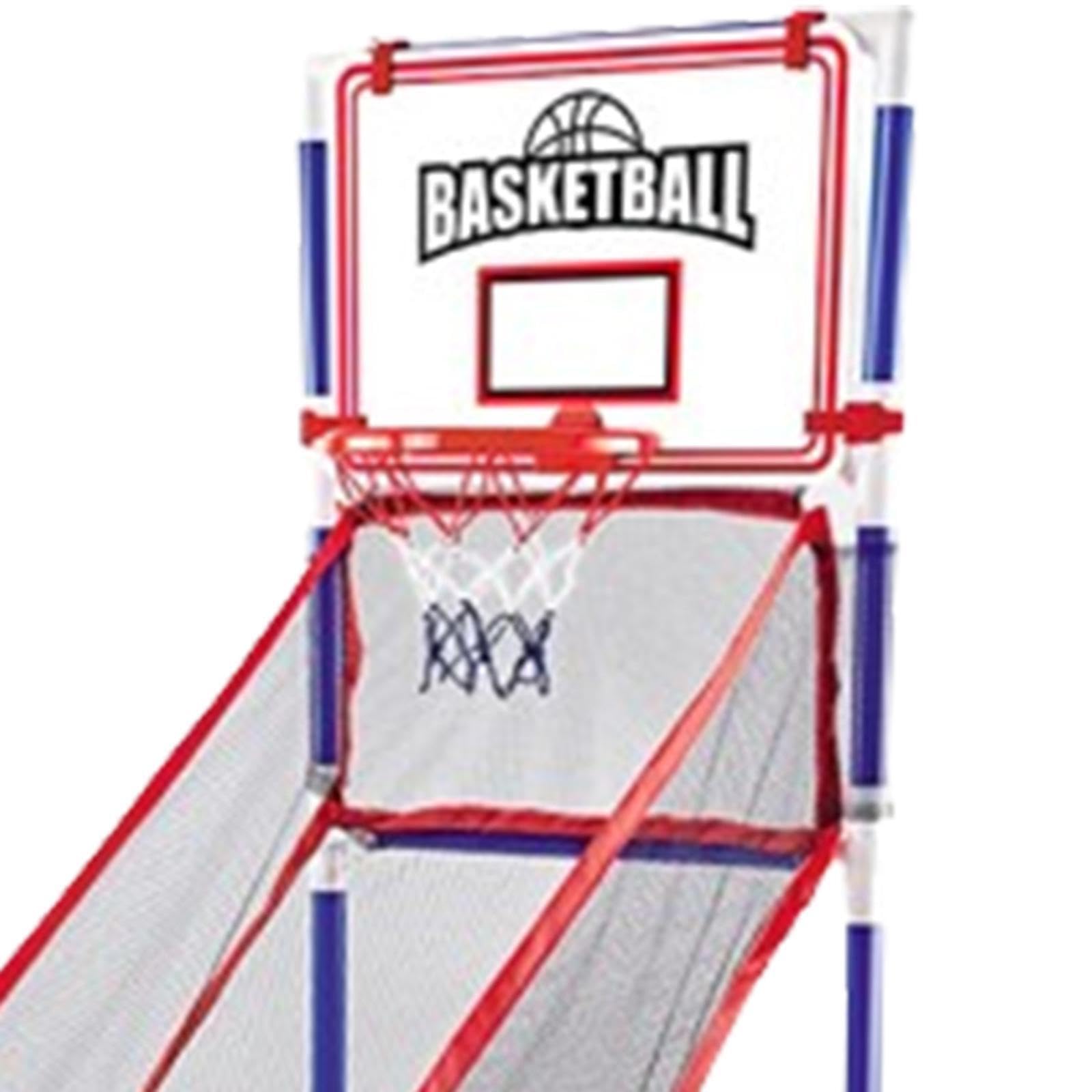 Tablero de Baloncesto Deportivo, Juego Arcade para niños, aro de Baloncesto para Interiores, Divertido, Altura Ajustable, Juguetes, Regalo de cumpleaños, Aventura, Kits , 2 Bolas