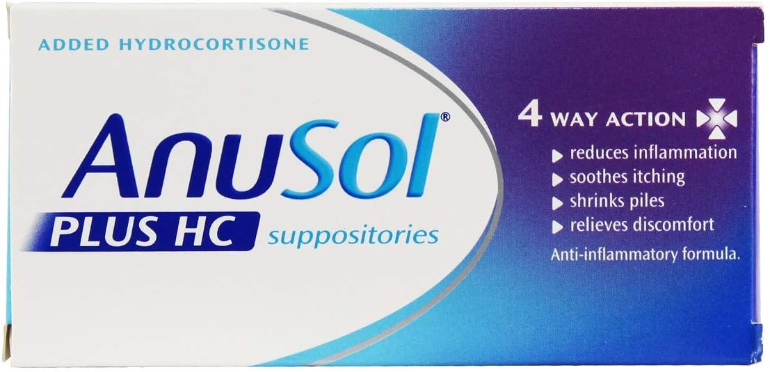 Plus HC Suppositories 12ea