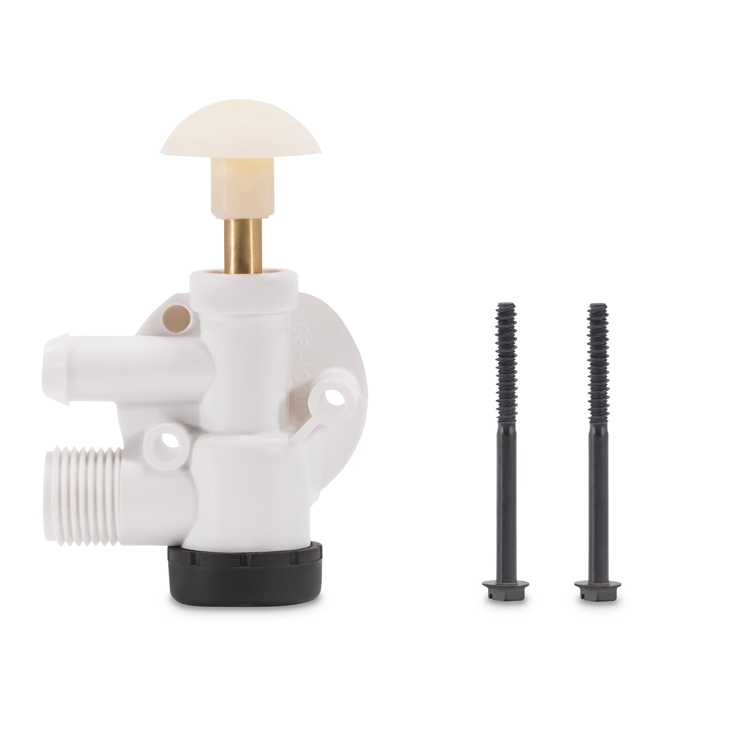 Dometic 385314349 Valve d'eau de Toilette, vis incluses | Installation Facile
