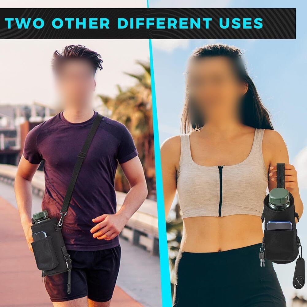 Borsa Magnetica Da Palestra Borsa Magnetica Per Bottiglia D'Acqua Da Palestra - Porta Borsa Sportiva Magnetica