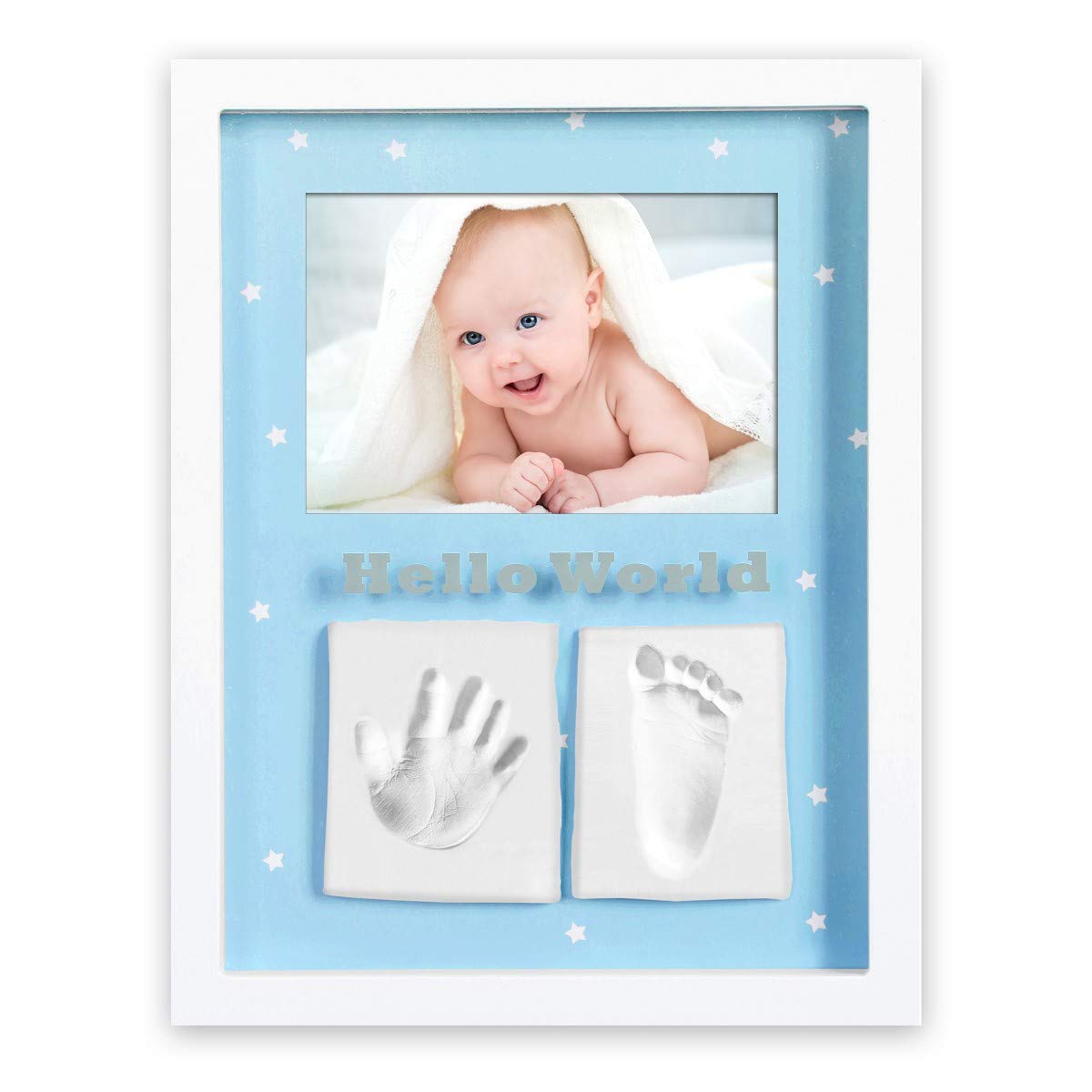 Interbaby PORTAFOTO2 - Interbaby - Cornice portafoto con impronte per neonati