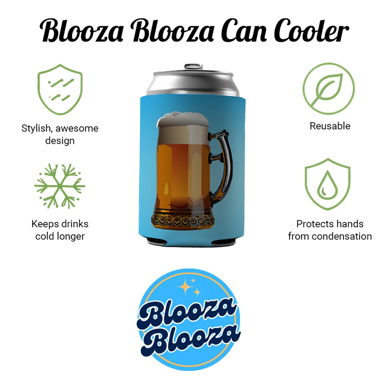 Amazon.com: Beer Mug Stein German Can Cooler Beer Soda Drink