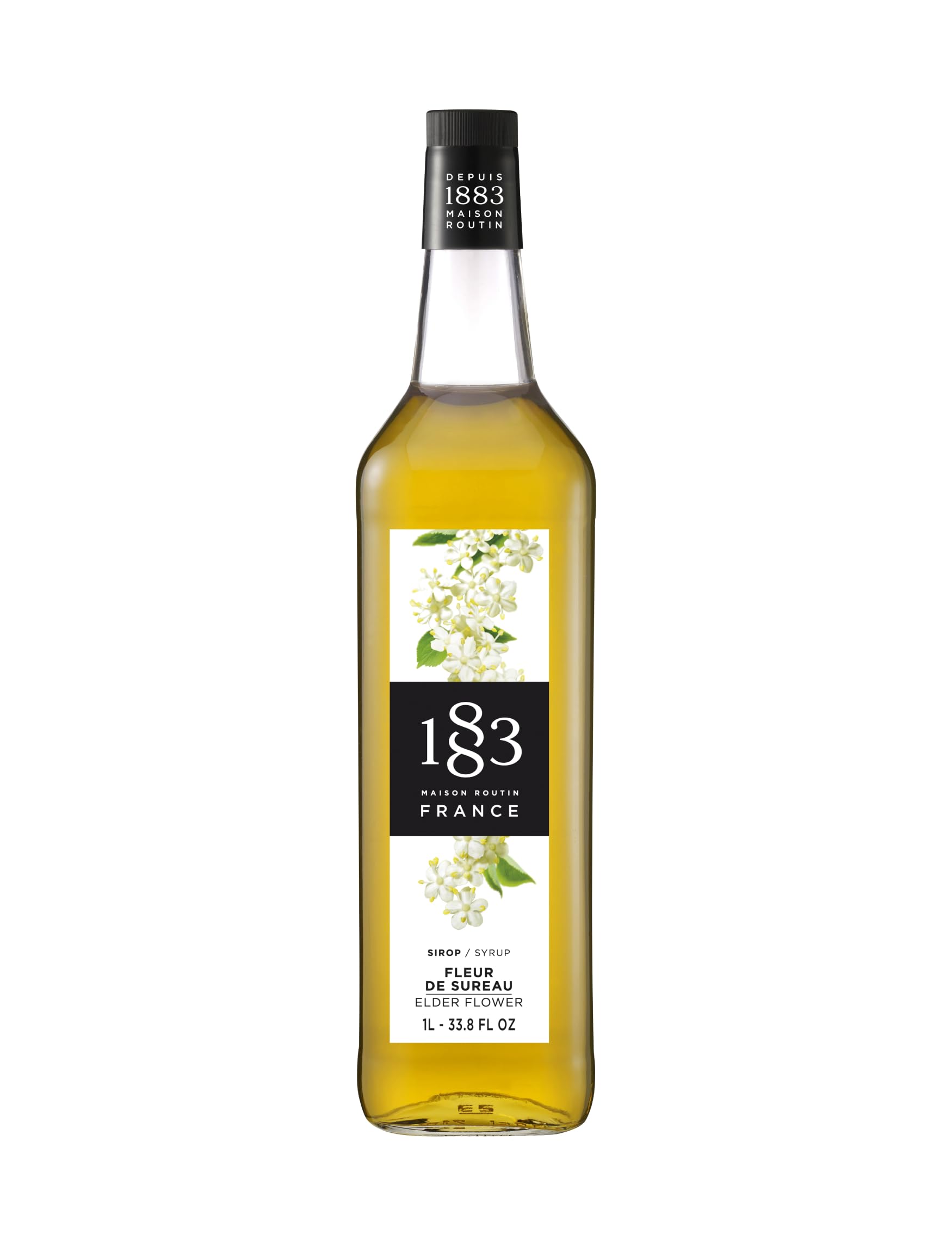 1883 Maison Routin Elderflower Syrup (1L)