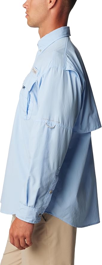Chemise Columbia PFG – Beige – Manches Longues – Homme – Taille XL – Outdoor