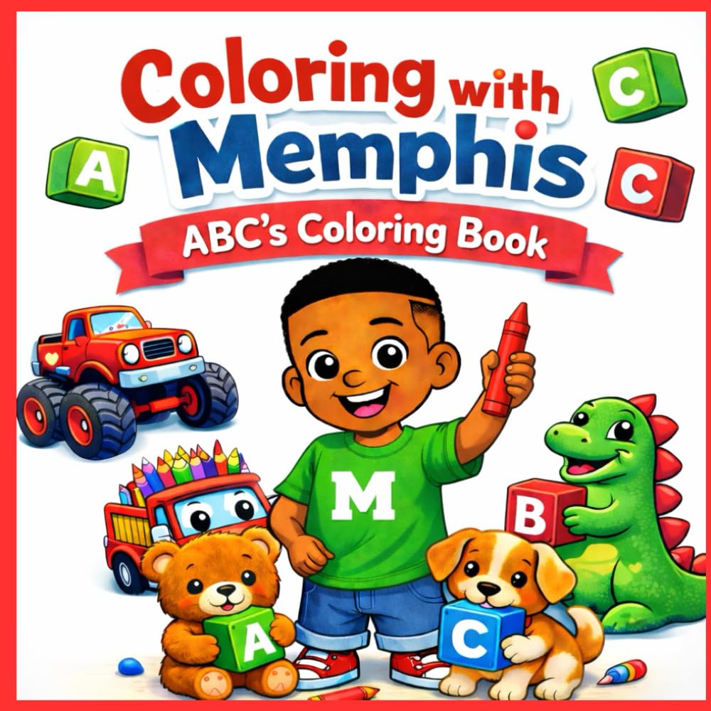 Coloring with Memphis: ABC's Coloring Book
